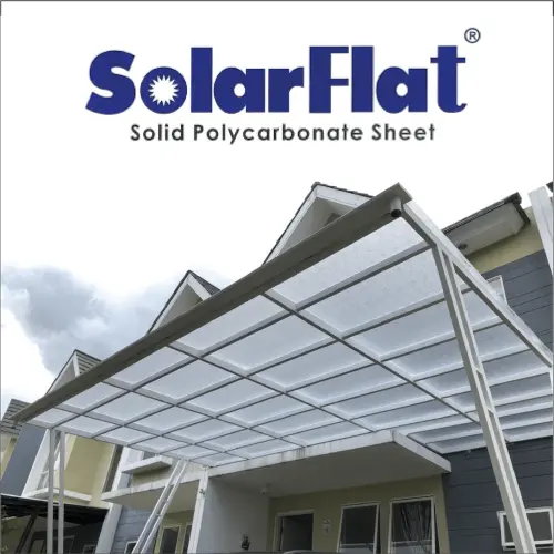 Kanopi Solarflat 3 mm  daan mogot